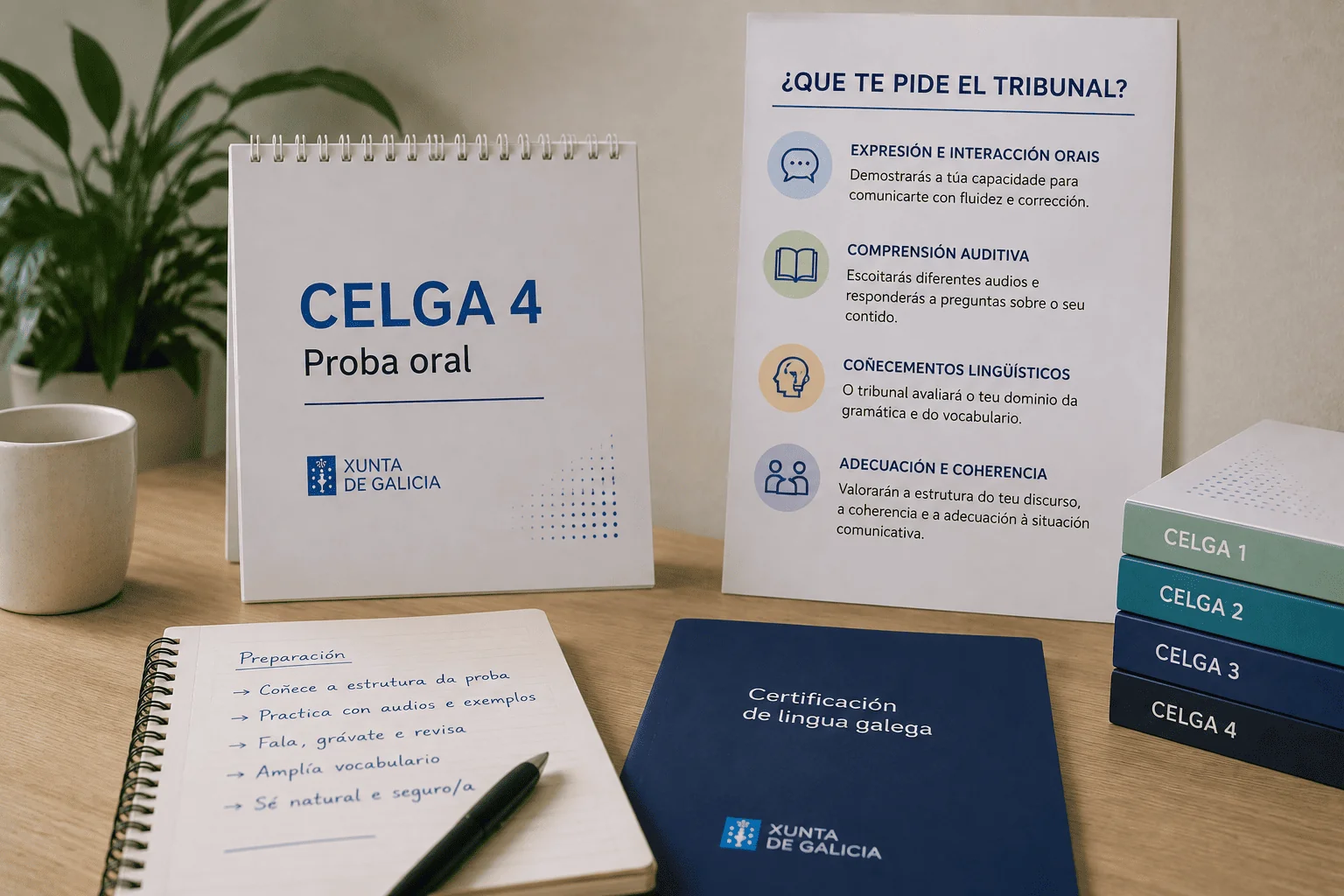 Cómo es la prueba oral del Celga 4 y qué te pide el tribunal
